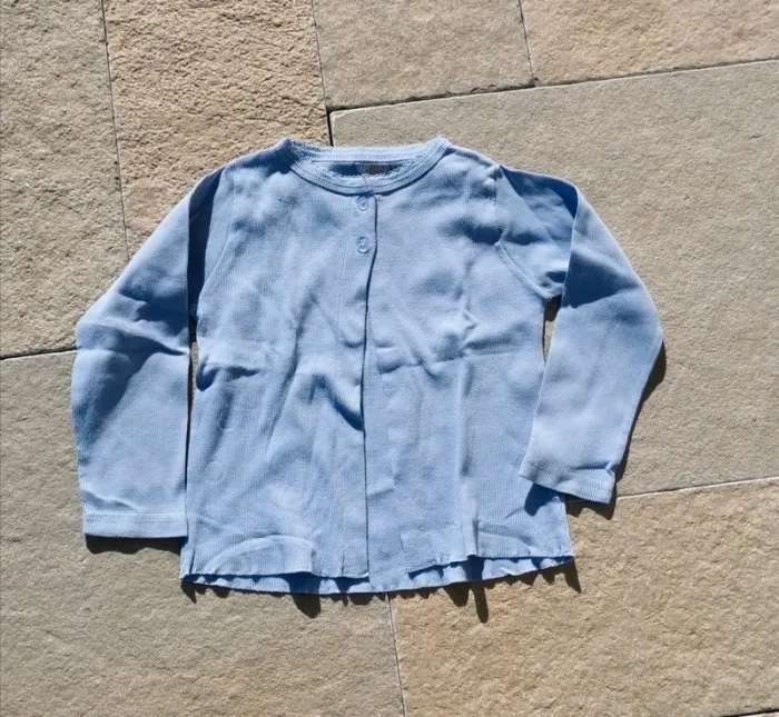 Gilet bleu été u essentiel 5 ans