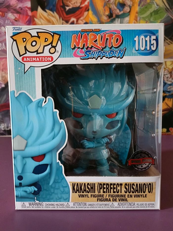 Figurine Funko Pop Naruto Shippuden Kakashi Perfect Susano'o 1015 Spécial Édition