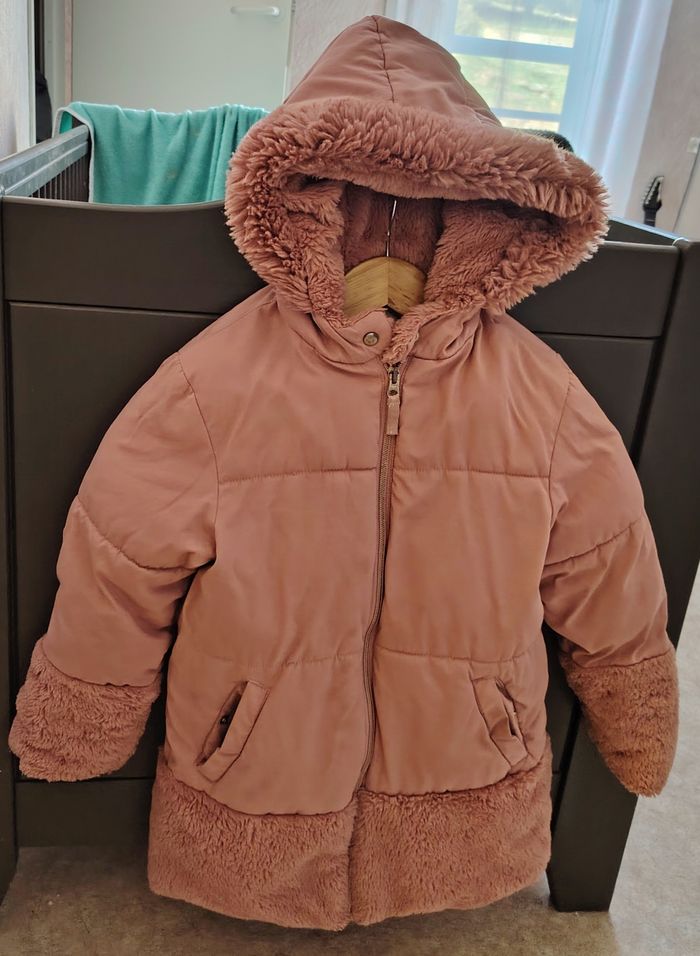 Doudoune rose 7/8 ans TEX