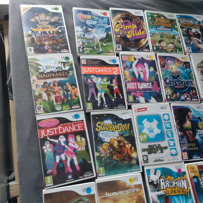 Lot de 36 jeux Nintendo Wii - photo numéro 2