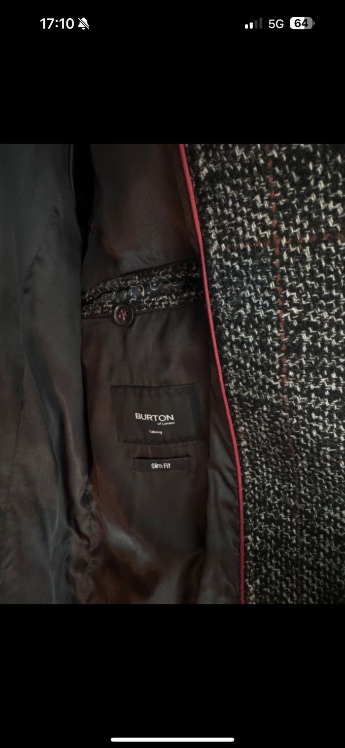 Manteau BURTON SLIM FIT TAILLE 46 - photo numéro 3