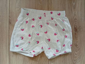 Short blanc 4ans
