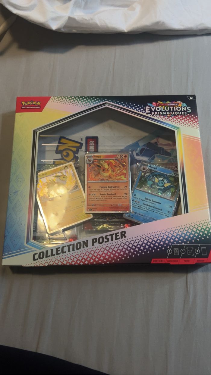 Coffret poster évolution prismatique