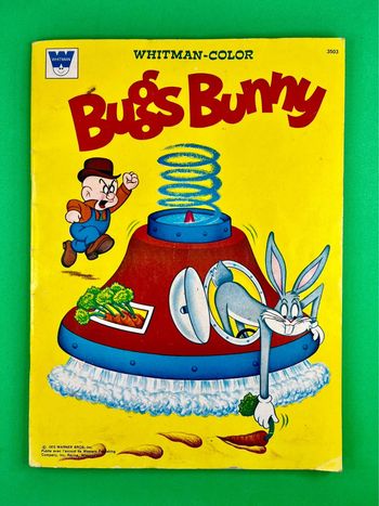 Album Vintage Bugs Bunny 1973  Coloriage Whitman-Color