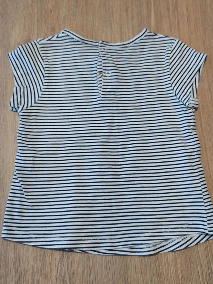 T-shirt marin - photo numéro 3