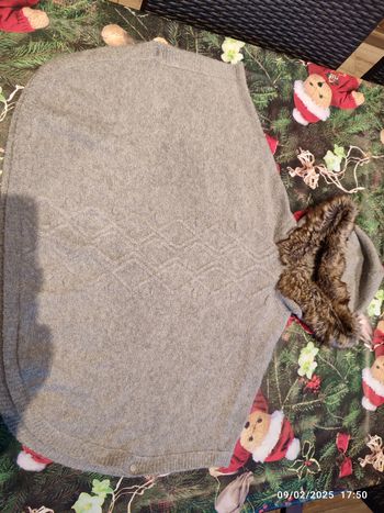 Poncho fille de 8 ans