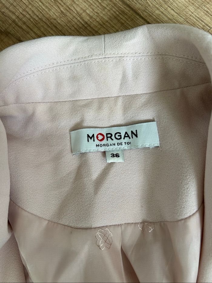 Blazer rose clair Morgan taille 36 excellent état - photo numéro 10