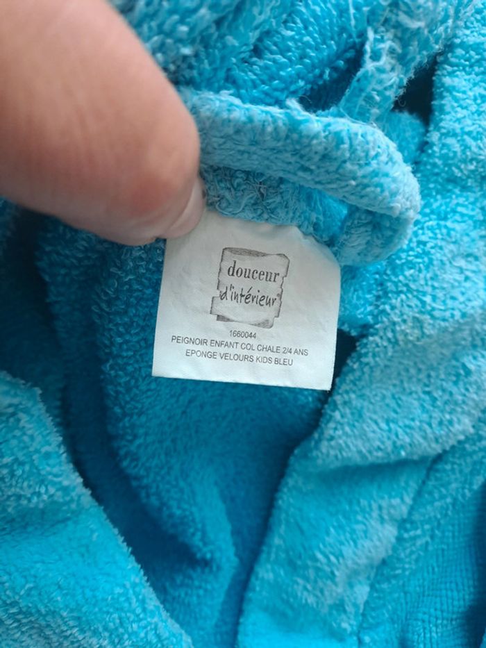 Peignoir éponge taille 2/4ans - photo numéro 2