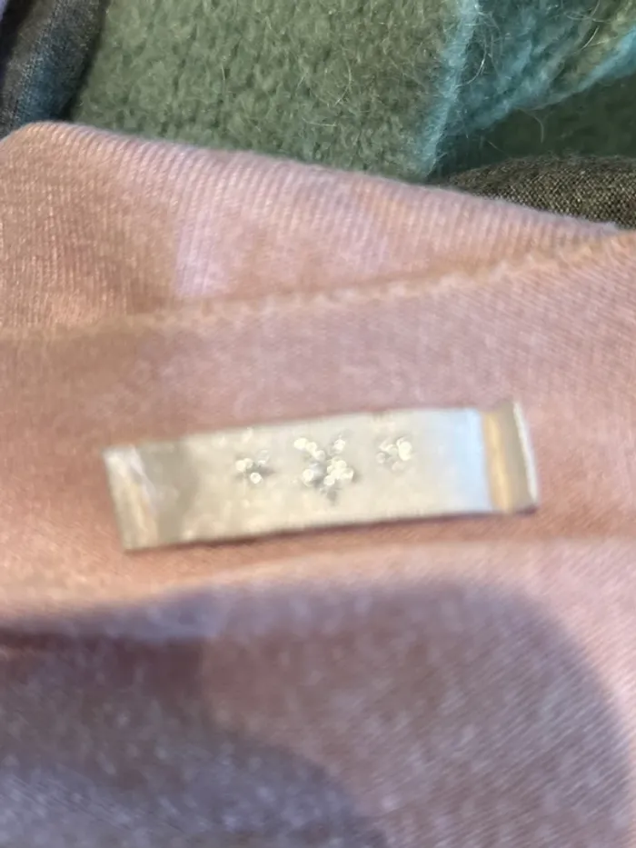 Pull tout doux, avec motif, arête de poisson argenté - photo numéro 3