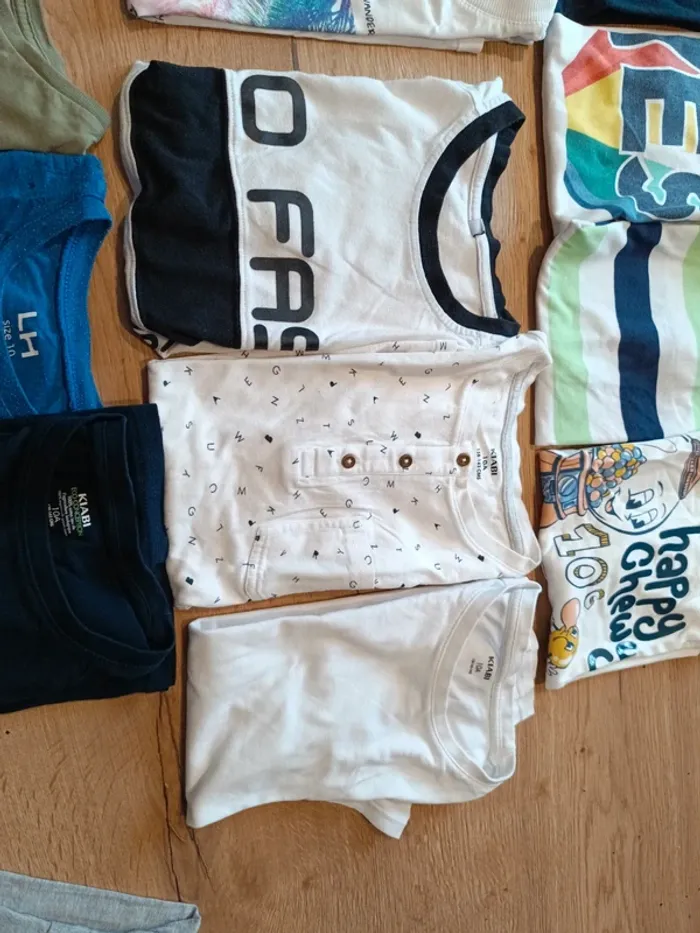 Lot de 17 tee shirts kiabi - photo numéro 4