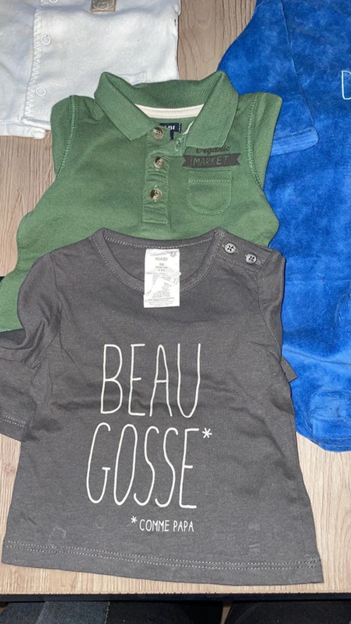 Lot 10 vêtements Kiabi/Gemo en 3 mois - photo numéro 5