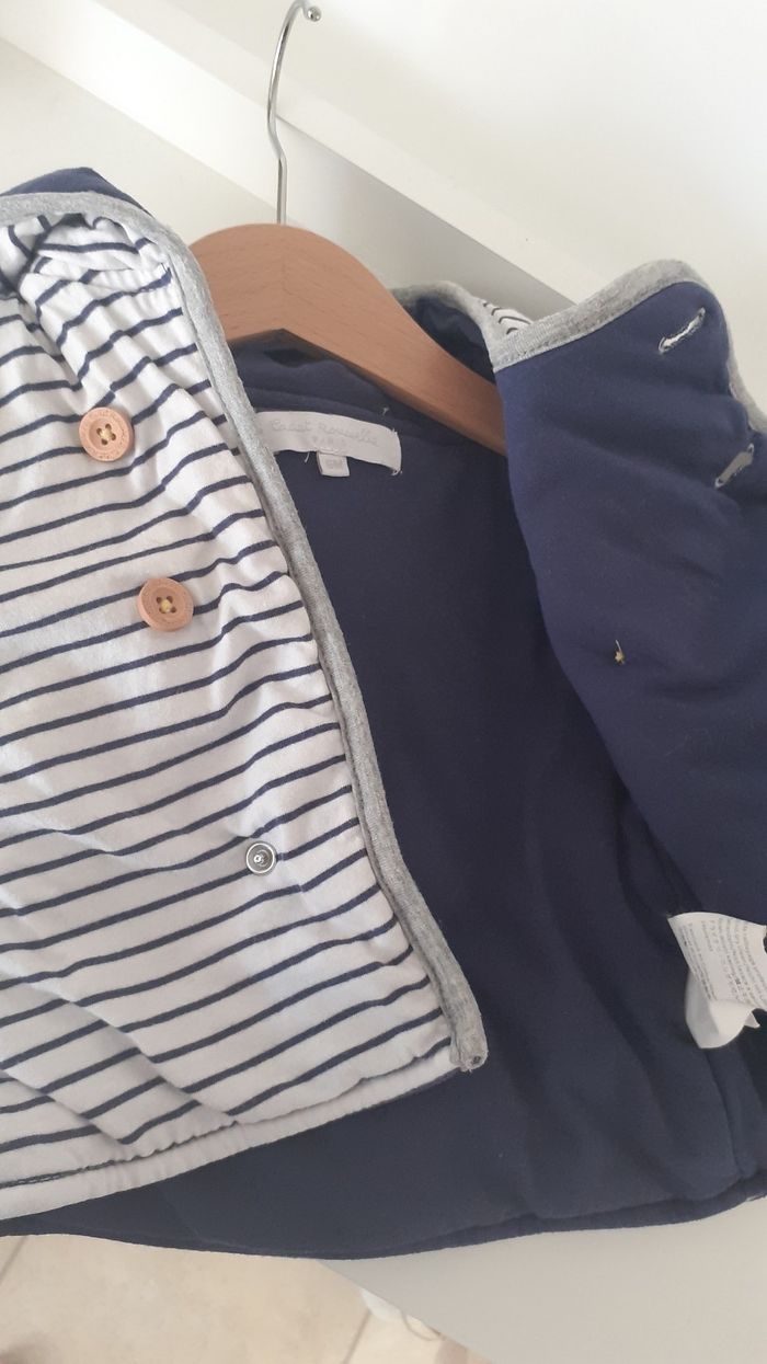 Manteau bébé 6 mois Cadet Rousselle - photo numéro 3