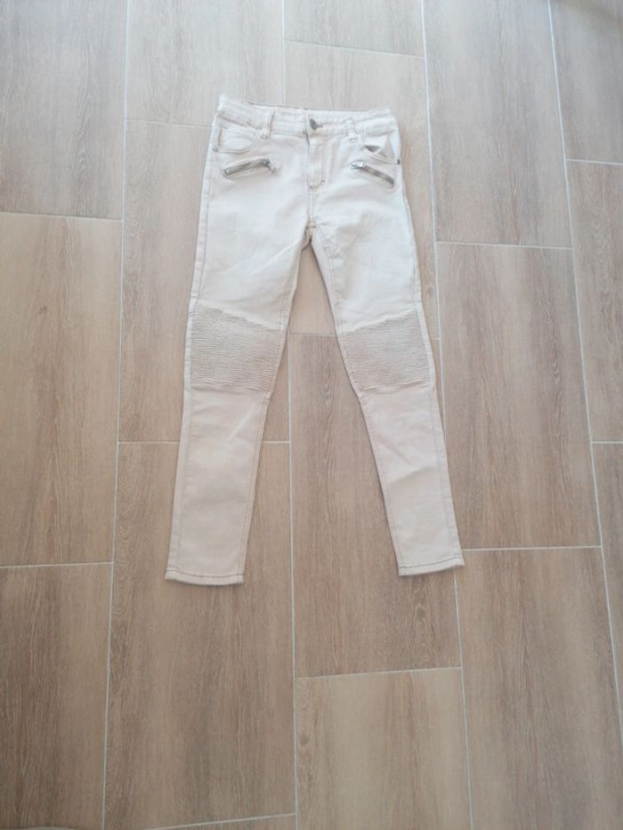 Jeans femme love taille S beige