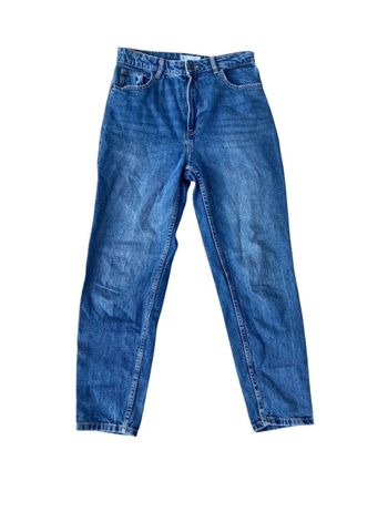 Jean mom bleu Bershka taille 38