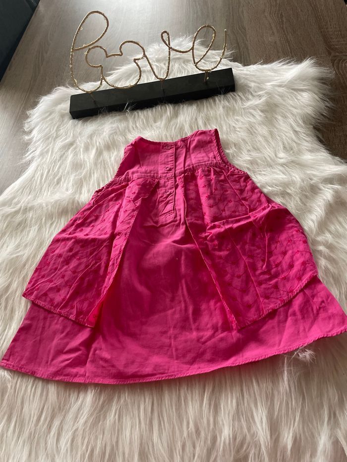 Très jolie robe rose la compagnie des petits 18 mois - photo numéro 3