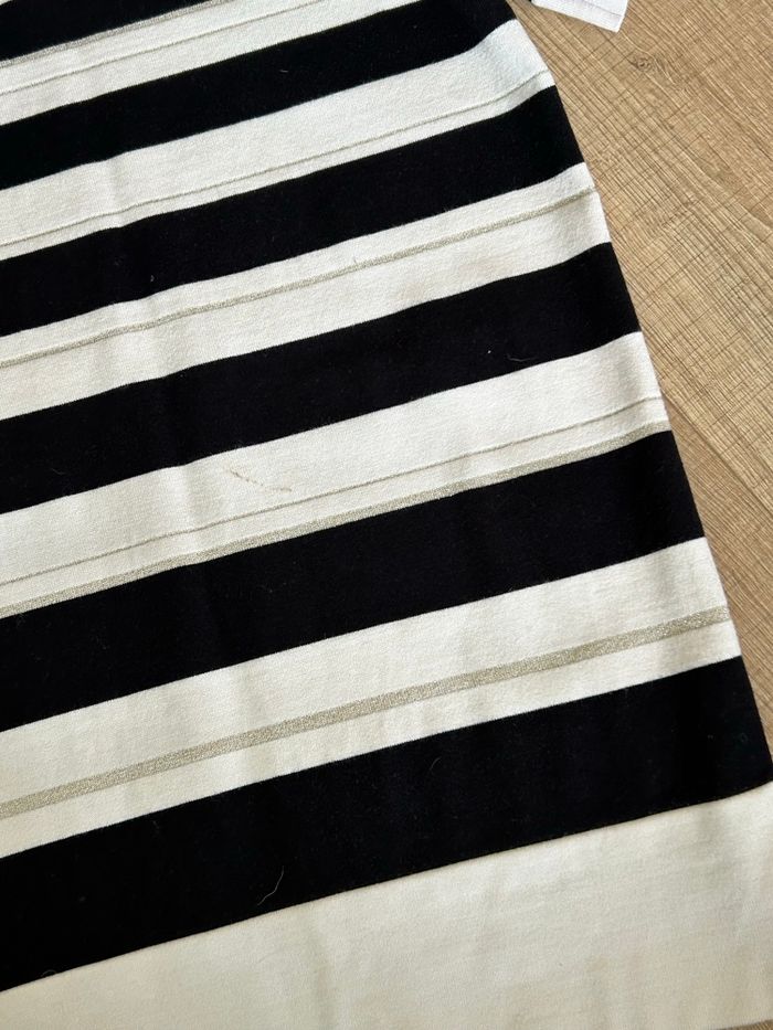 Robe pull beige et noire Morgan taille M bon état (léger défaut) - photo numéro 10