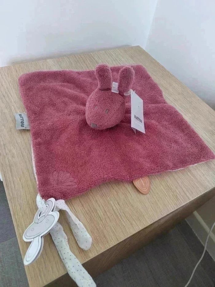 27 € 🐰 Doudou Lapin Susie et Bonnie - Nattou 🎀