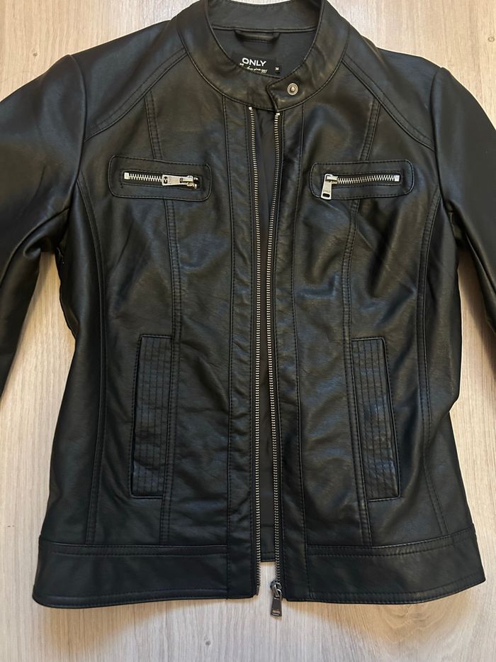 Veste only noir taille 36 - photo numéro 3