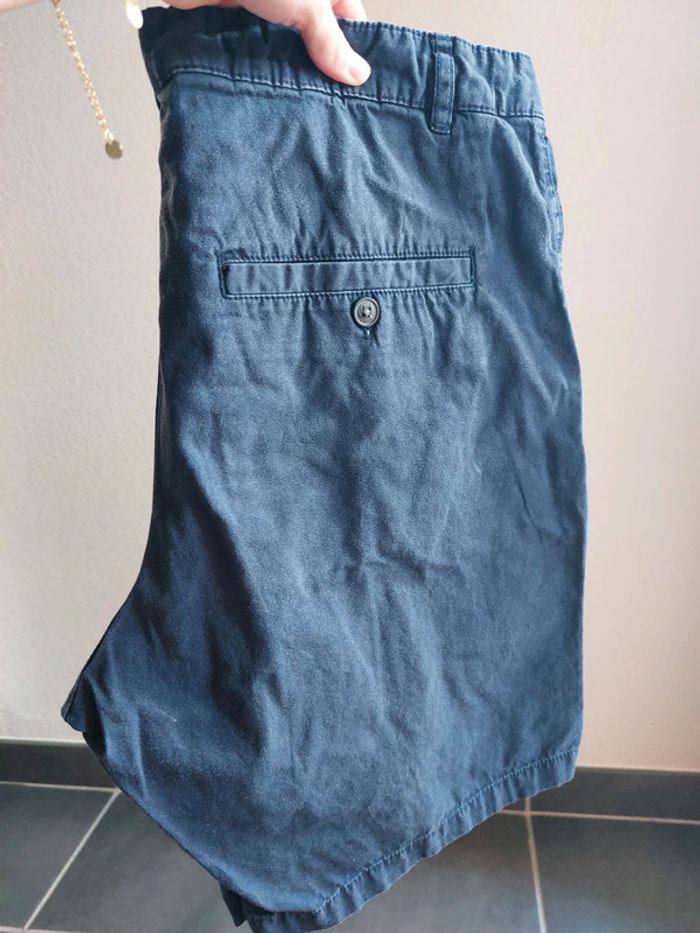 Short chino bleu marine - photo numéro 3