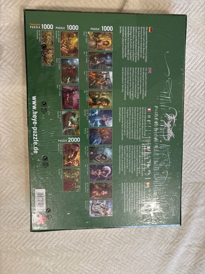 Puzzle neuf 1000 pièces forgotten by cris Ortega - photo numéro 2