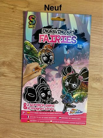 Pochette neuve, 10 carte à gratter