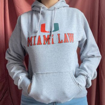 Vêtements Mixte: Sweat à capuche Champion, Miami Law/ XS