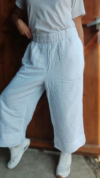 Pantalon 3/4 blanc H&M