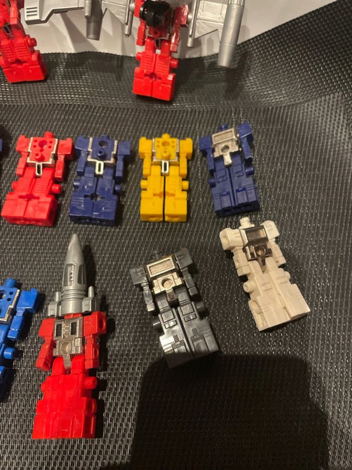 Joli lot robots Takara transformers Diaclone Blockman Robotech Robolinks vintage - photo numéro 9