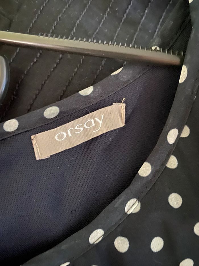 Robe à pois Orsay Taille 40 - photo numéro 2