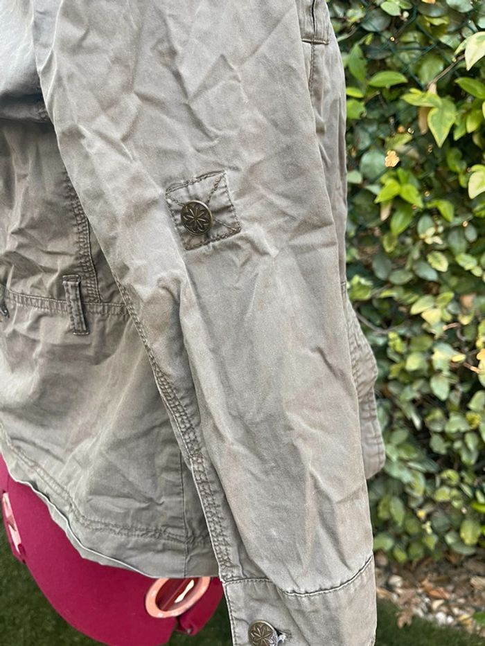 Magnifique veste kaki Okaïdi fille 8 ans - photo numéro 6