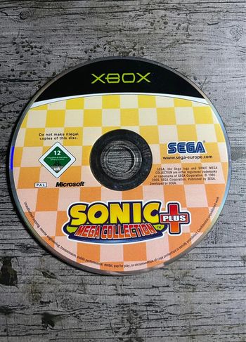 Sonic + Mega Collection - Xbox Loose CD Seule Version Francaise Microsoft PAL