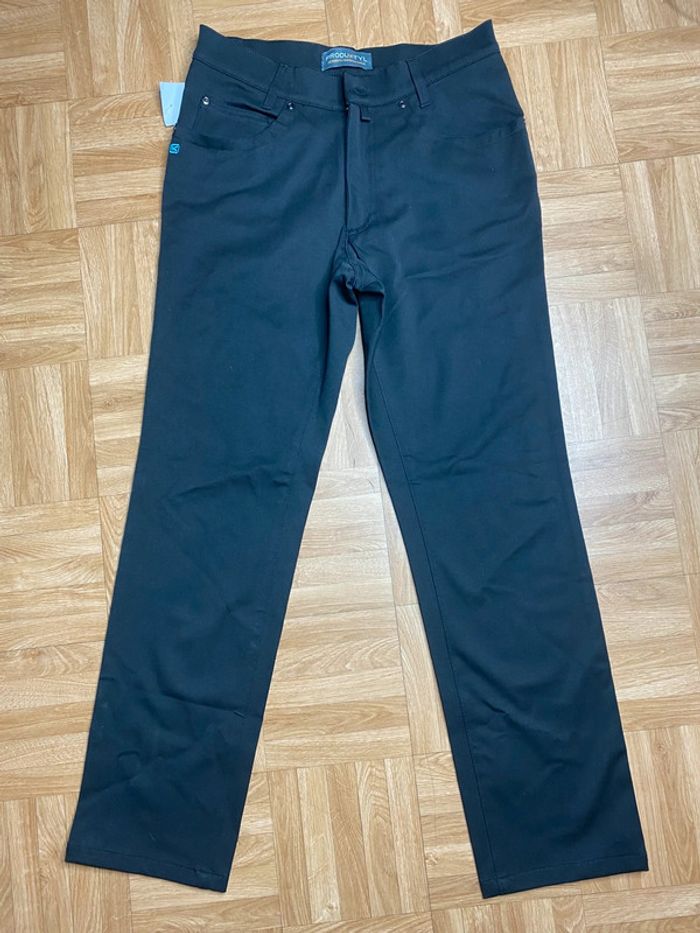 Pantalon de costume noir Produxtyl (NEUF)