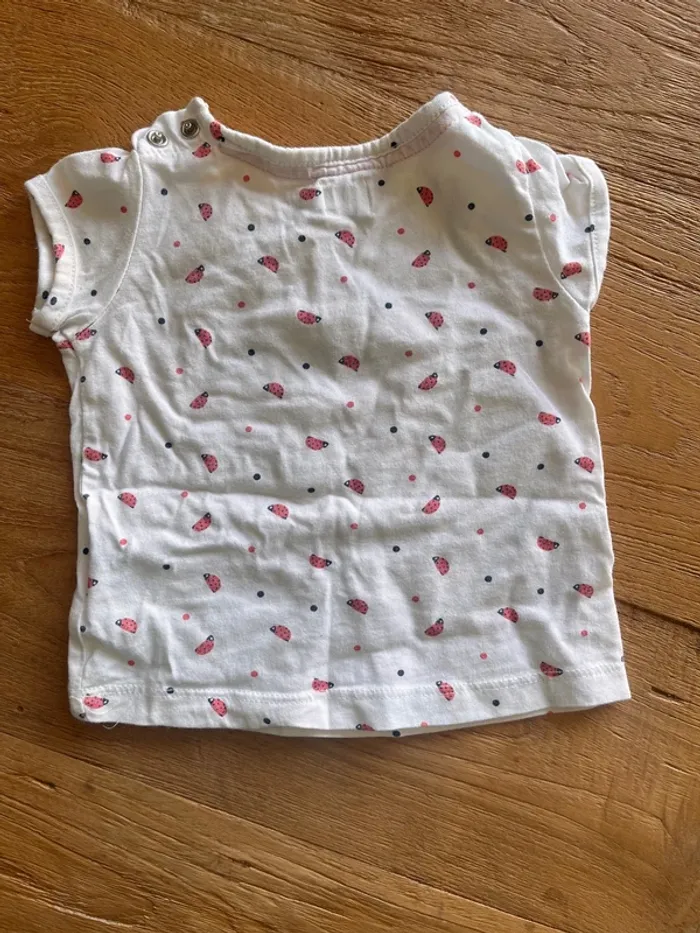 Tee shirt « Tendre câlin » 6 mois - photo numéro 3