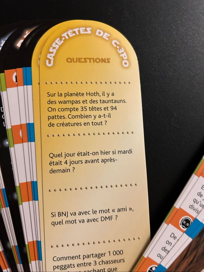 Jeu les incollables Star Wars niveau 6eme - photo numéro 6