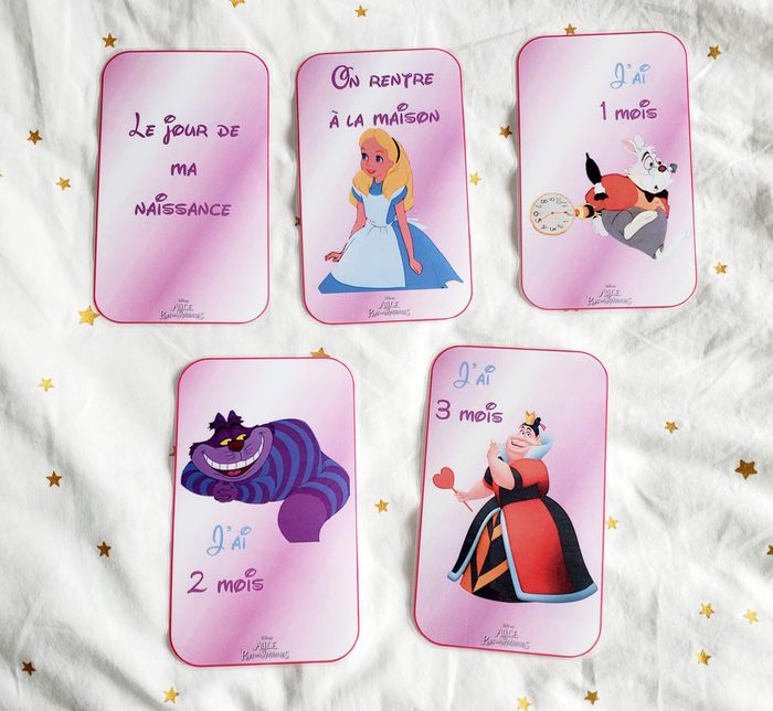 Cartes étape - Alice aux pays des Merveilles - photo numéro 2