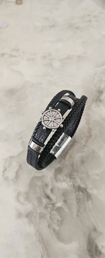 Bracelet en cuir pour homme