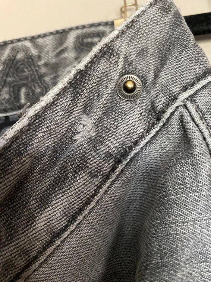 Jeans coupe droite gris taille 28 Homme - photo numéro 5