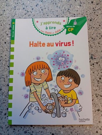 J'apprends à lire avec Sami et Julie halte au virus 