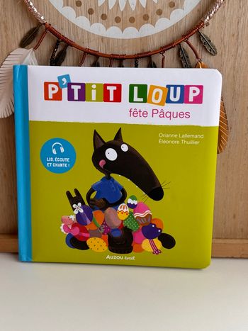 Livre p’tit loup fête Pâques 