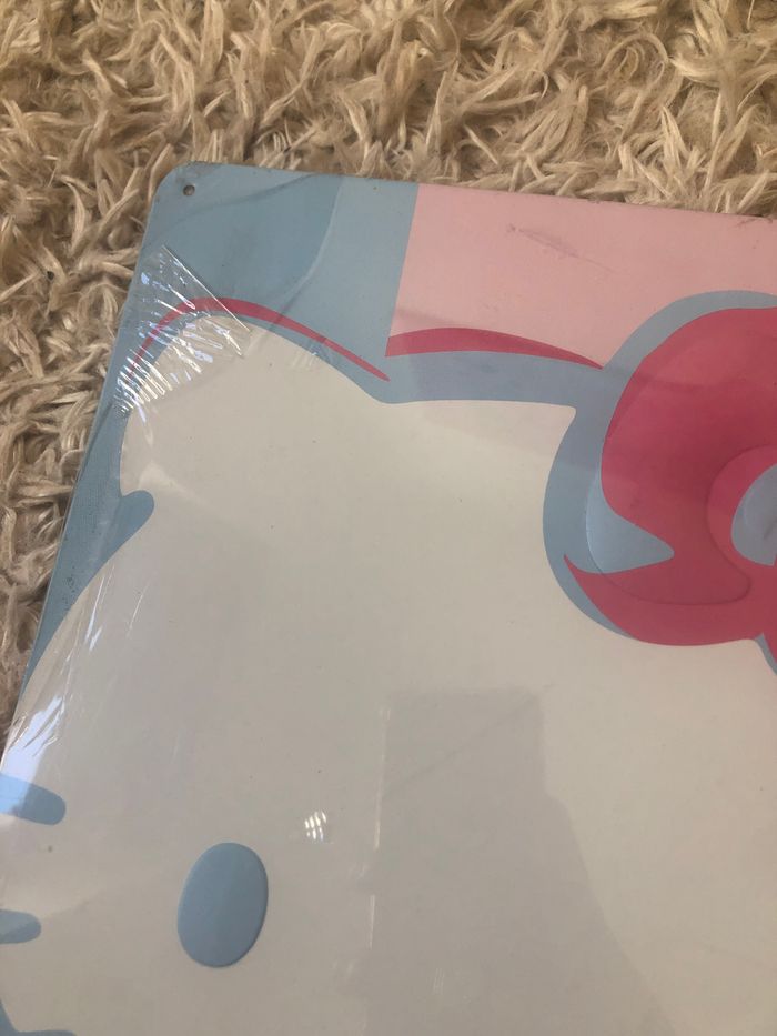 Plaque métal Hello Kitty Neuve - photo numéro 3