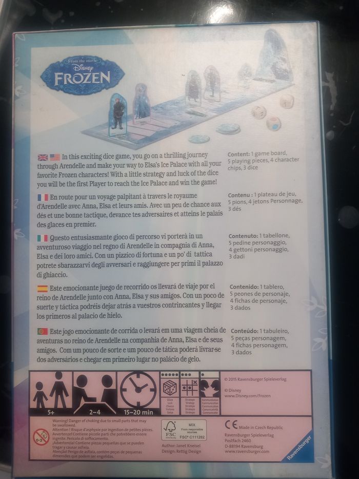 Jeu de société " la course au palais" - photo numéro 2