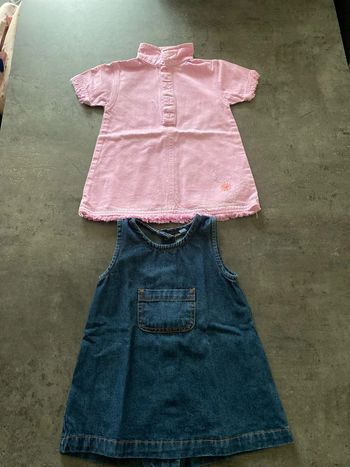 Lot de 2 robes en jeans