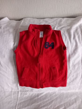 Gilet sans manche baby club 92 cm