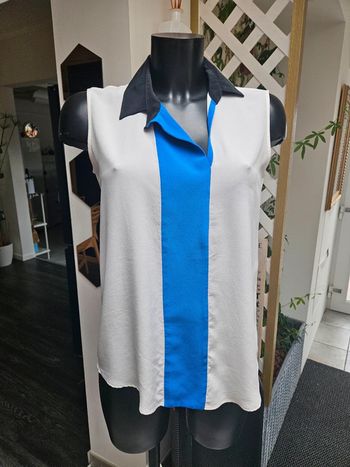 Sandro blouse en soie taille 1