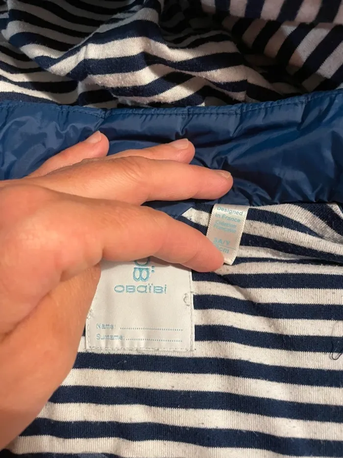 Doudoune sans manches à capuche Obaibi 3 ans - photo numéro 4