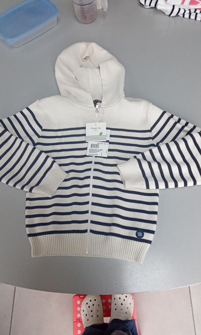 Gilet taille 10 ans marque Armor Lux