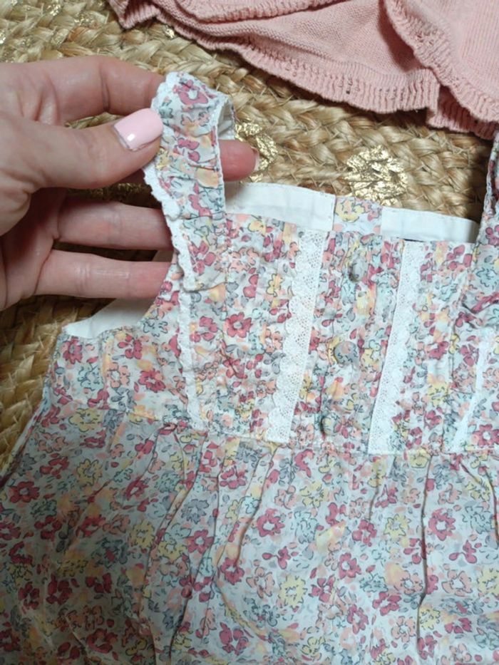 Magnifique ensemble bloomer sergent major fille 9m - photo numéro 6