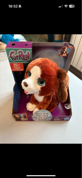 Jouet FurReal Hector le chien interactif