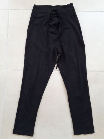 Pantalon à nouer noir femme 38 VENCA BE