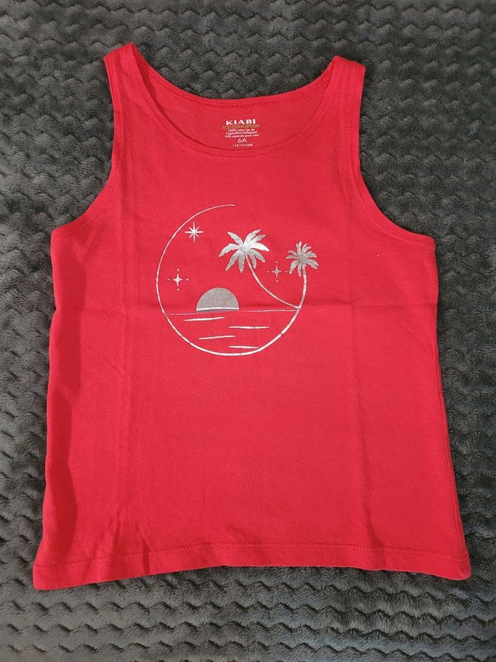 Débardeur taille 6 ans